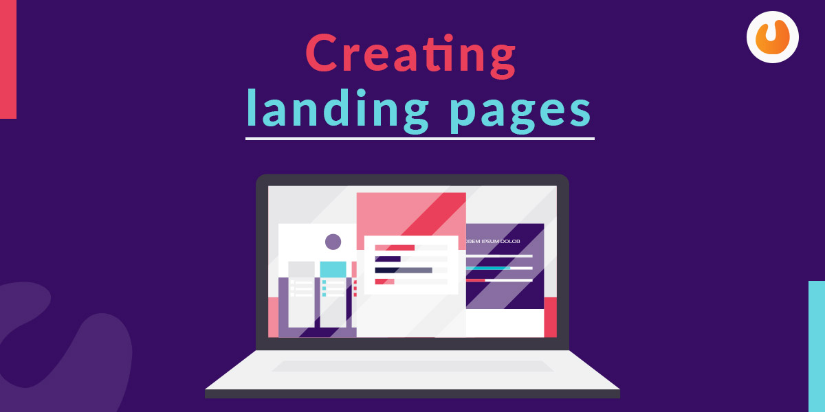 Creating landing pages